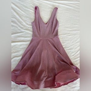 Sparkly Pink Cocktail Dress